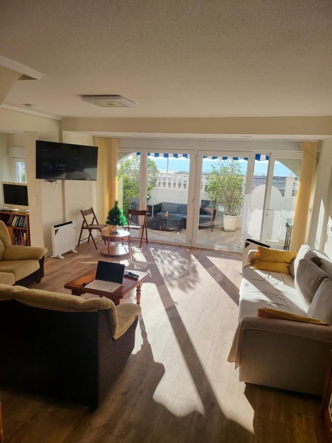 Casa Primera Linea Playa Tamarit Санта Пола Екстериор снимка